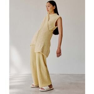 Rus Pants Tofu Pant Natilla Butter Yellow